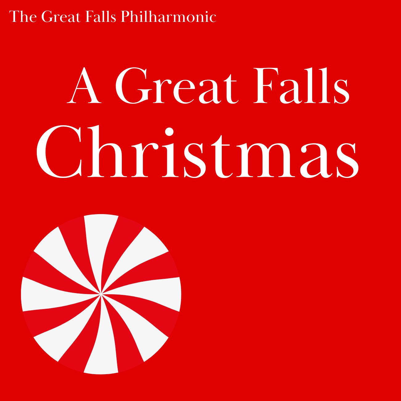 A Great Falls Christmas concert artwork