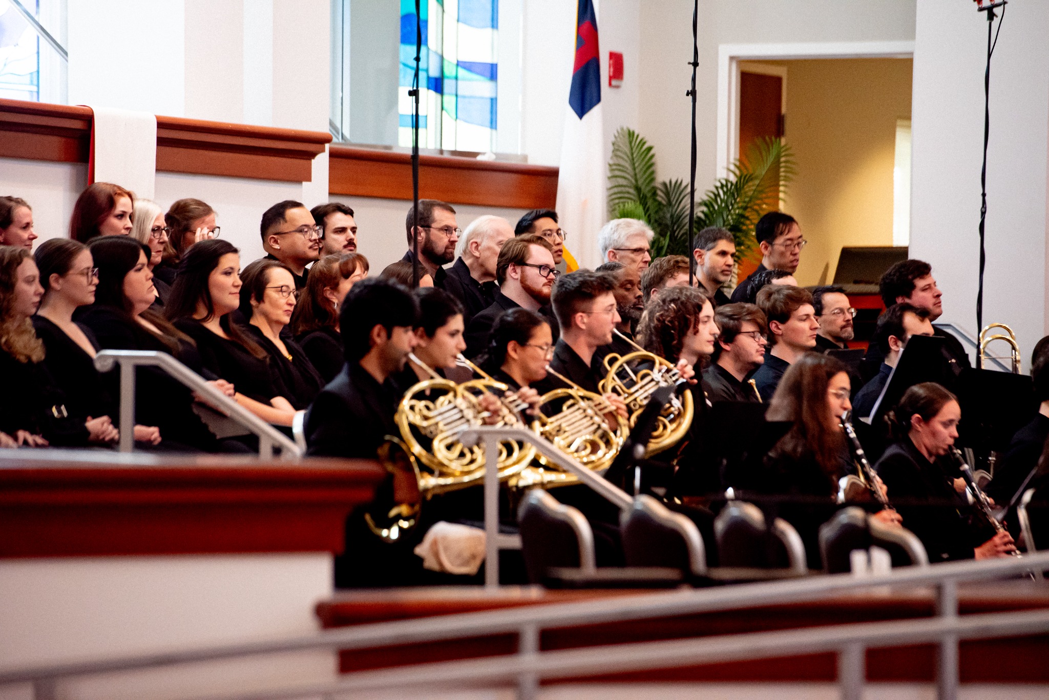 Great Falls Philharmonic orchestra and chorus in performance